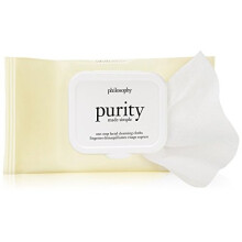 Purity Made Simple One Step Gesichtsreinigungstücher von Philosophy, 30 Stück