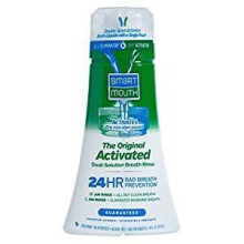 Smartmouth Original Activated Mouthwash Dual Solution Rinse for 24-Hour Fresh Breath Mint 16 oz