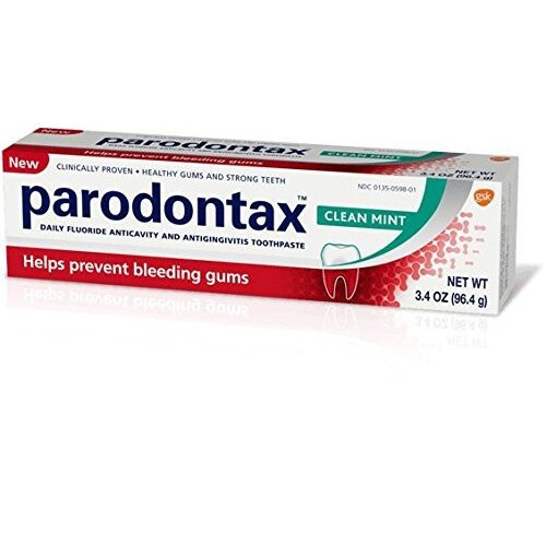 Parodontax Clean Mint Daily Toothpaste 3 4 oz Per Tube