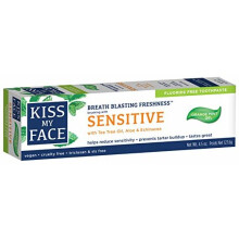 Kiss My Face, Sensitive Fluoridfreie Zahnpasta-Gel, Zitrus-Minze, 4,5 oz (127,6 g)