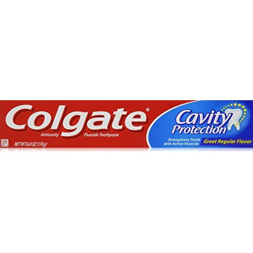 Colgate Dentifricio Colgate Cavity Protection Regular al fluoro 6 oz