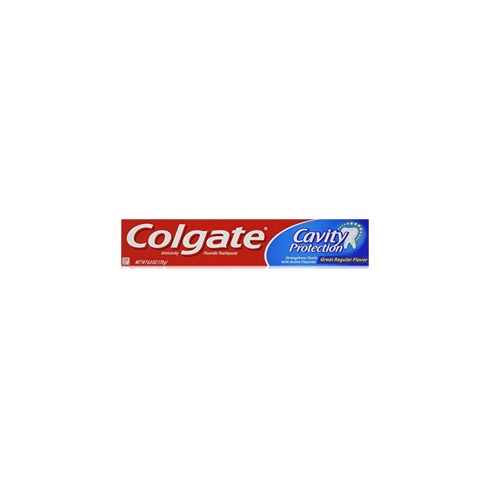 Colgate Cavity Protection Regular Fluoride Toothpaste 6 Oz