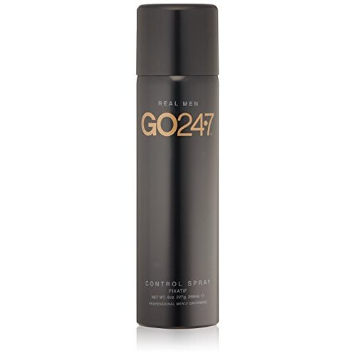 GO247 Control Spray - Δυνατό Σπρέι Φινιρίσματος για Άνδρες - Brushable, Χωρίς Νιφάδες