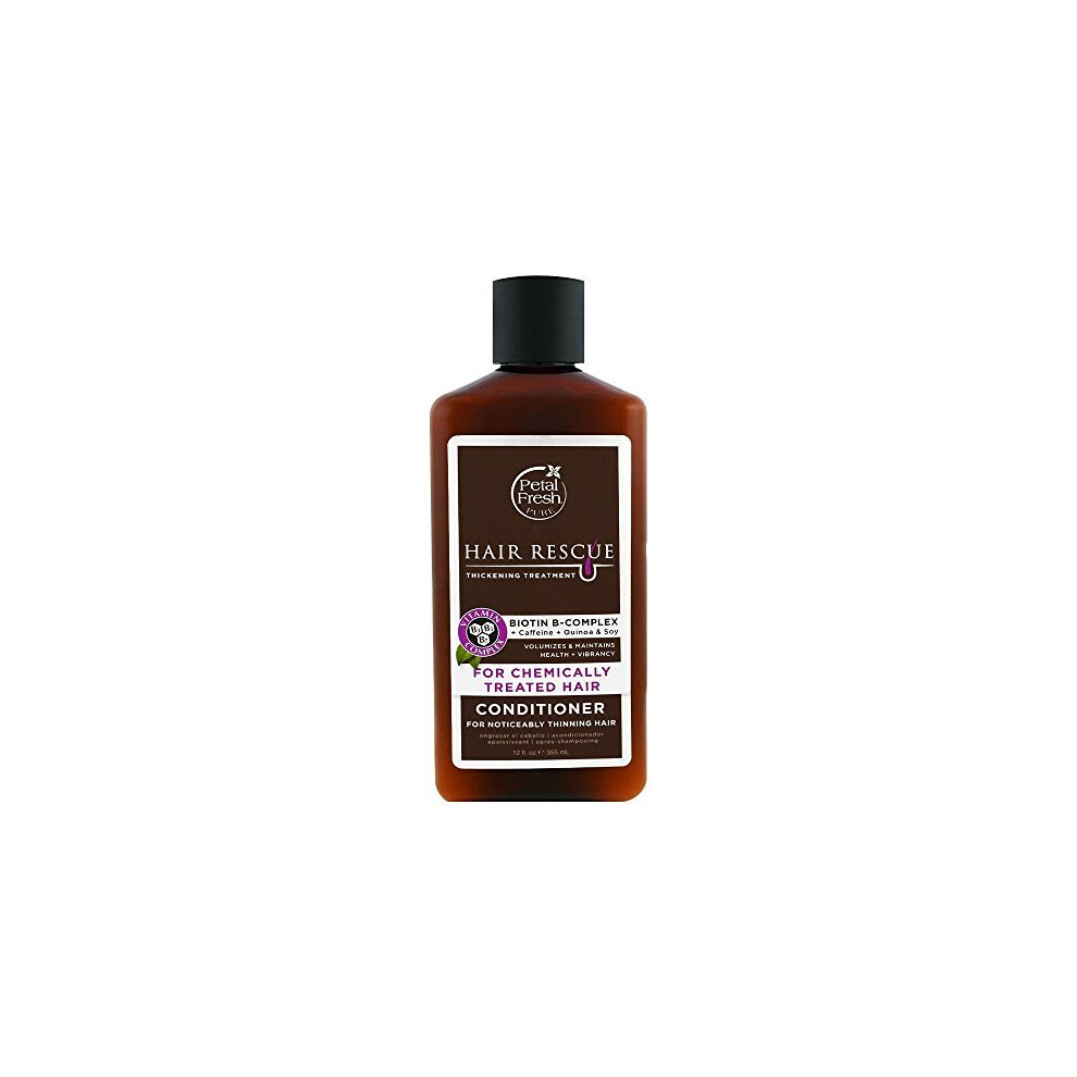 Petal Fresh Pure Hair Rescue For Chemically Treated Hair Conditioner 12 Ounce