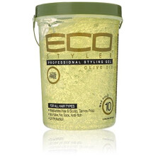Gel modellante all'olio d'oliva Eco Style Gel - Dona lucentezza e doma le doppie punte - Idrata il cuoio capelluto - Nutre e ripara - Dona peso