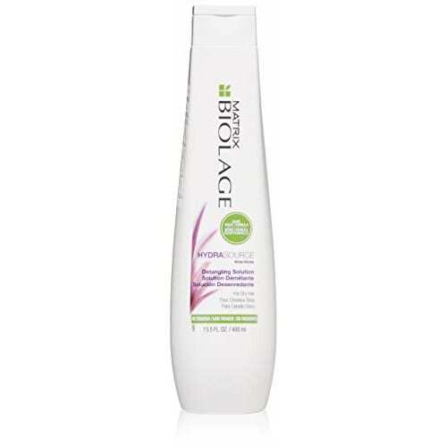 Matrix Biolage BIOLAGE Hydra Source Detangling Solution | Detangles & Controls Static For Less Frizz & Fly-Aways | For Dry Hair | Paraben Free | Vegan