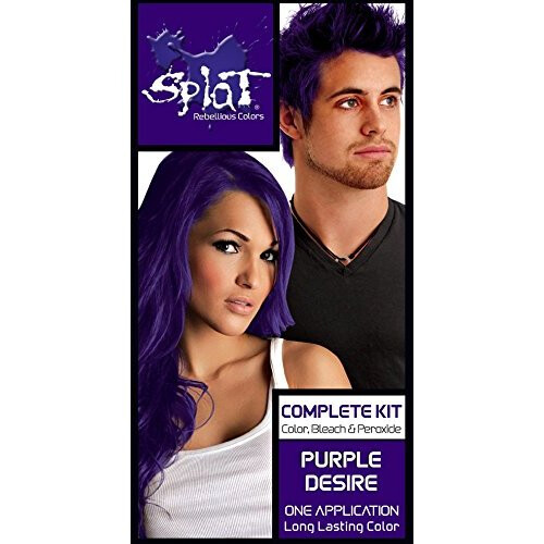 Splat Halbdauerwelle Haarfarbe, Purple Desire (2017)