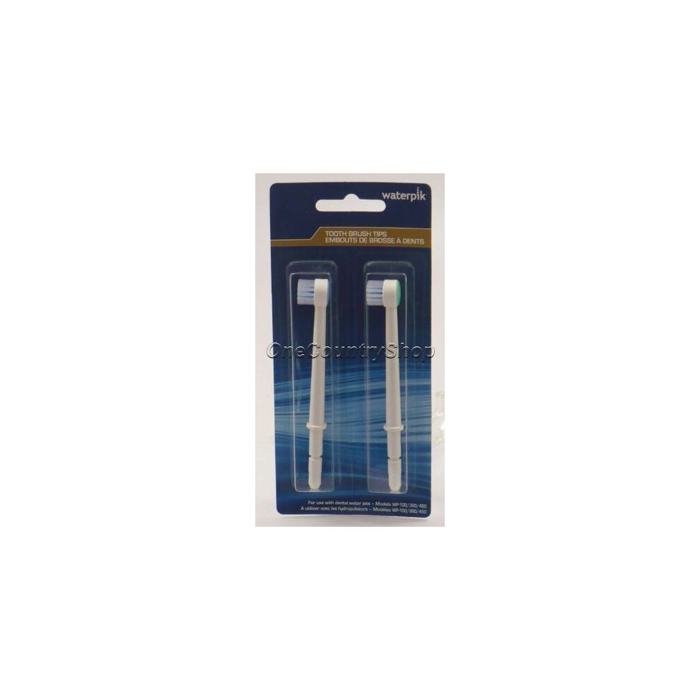 Waterpik TB100E Toothbrush Replacement Tips 2 Pack