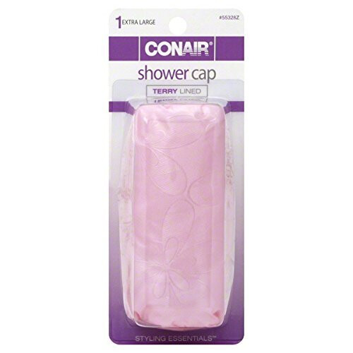 Conair Terry gevoerde douchemuts 2,4 ounce