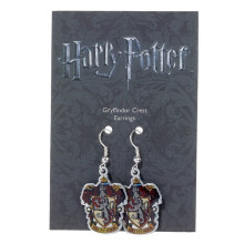 Harry Potter Gryffindor versilberte Ohrringe
