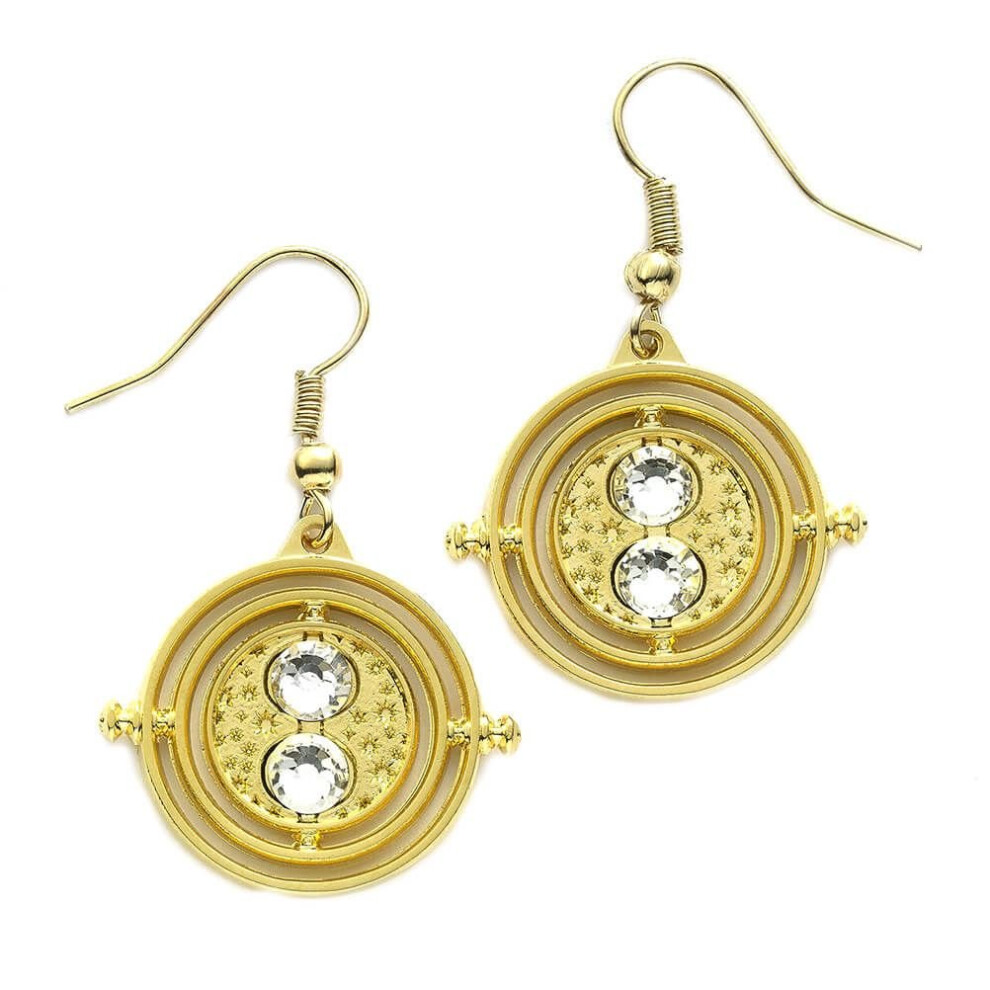 Harry Potter Gold Plated Fixed Time Tuner Earrings