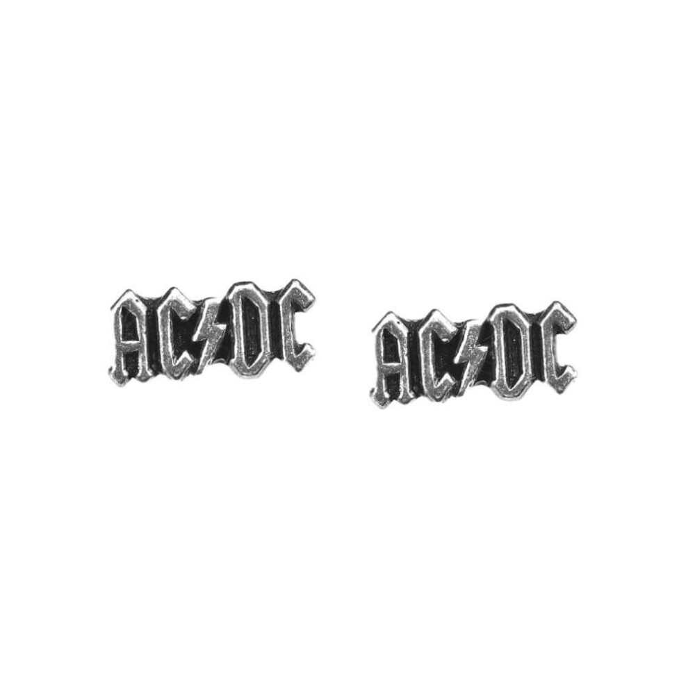 Photos - Earrings Alchemy Rocks AC/DC Logo Ear Studs