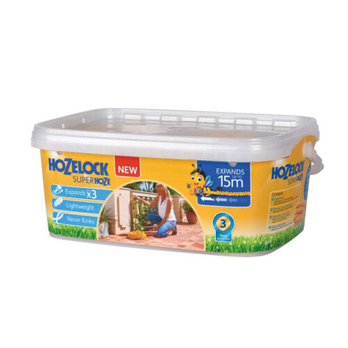 (15m Superhoze) Hozelock Superhoze | Expandable Garden Hose