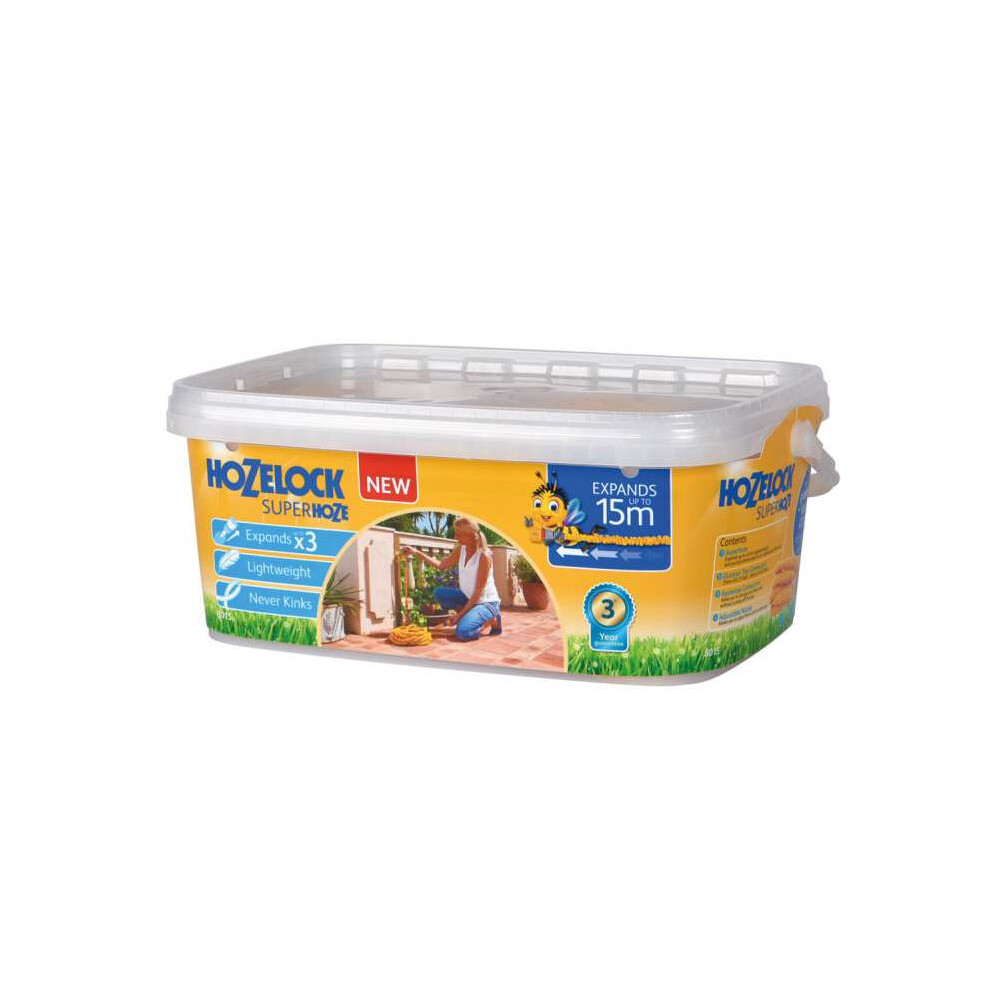 (15m Superhoze) Hozelock Superhoze | Expandable Garden Hose