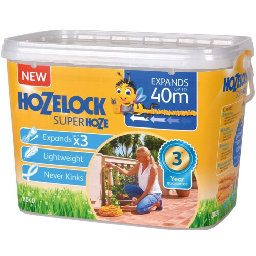 (40m Superhoze) Hozelock Superhoze | Expandable Garden Hose