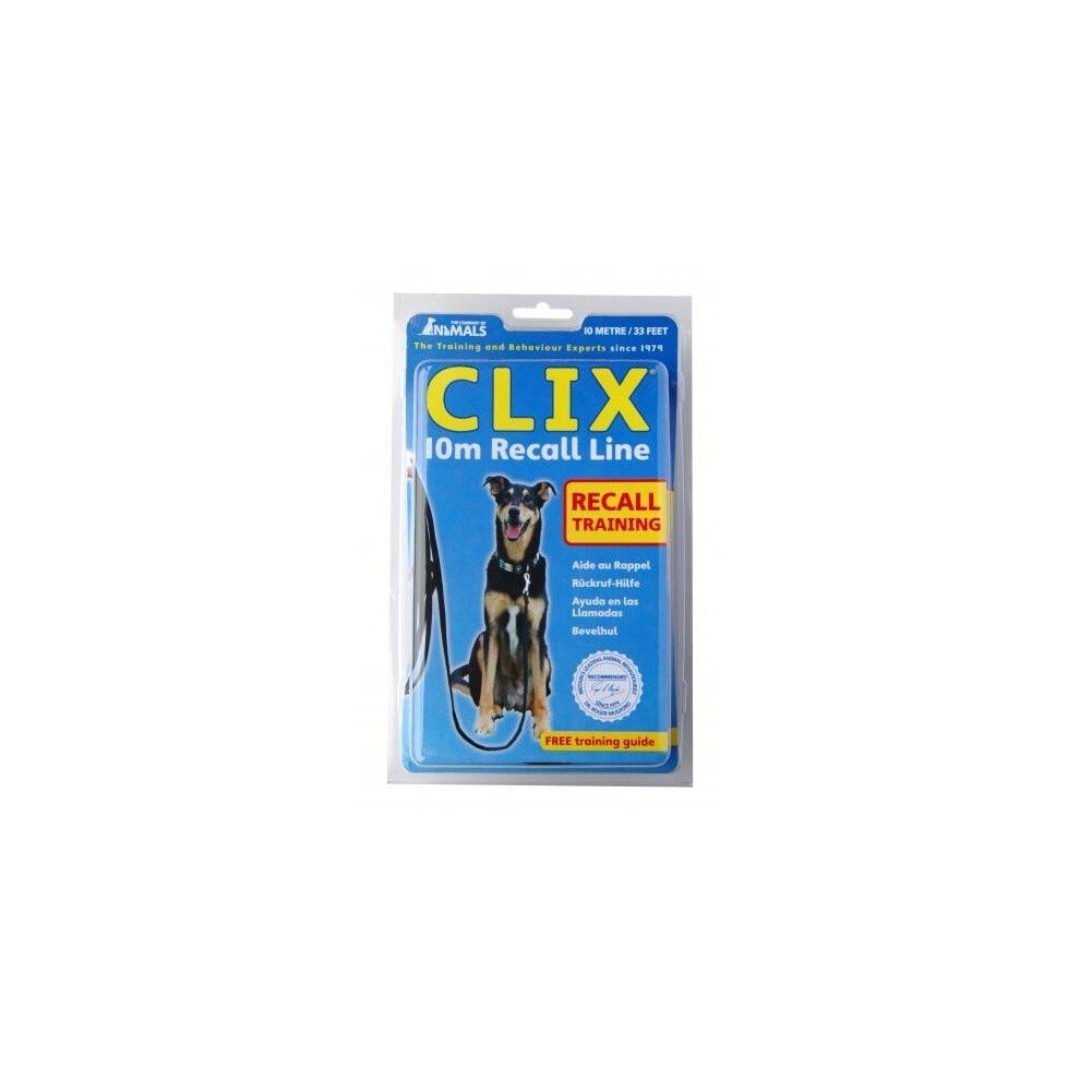 (10m, Black) The Company Of Animals CLIX Long Recall Line