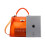 Miss Lulu (Orange) Miss Lulu 'Un Voyage Au Pays Des Merveilles' Vinyl Bag 6