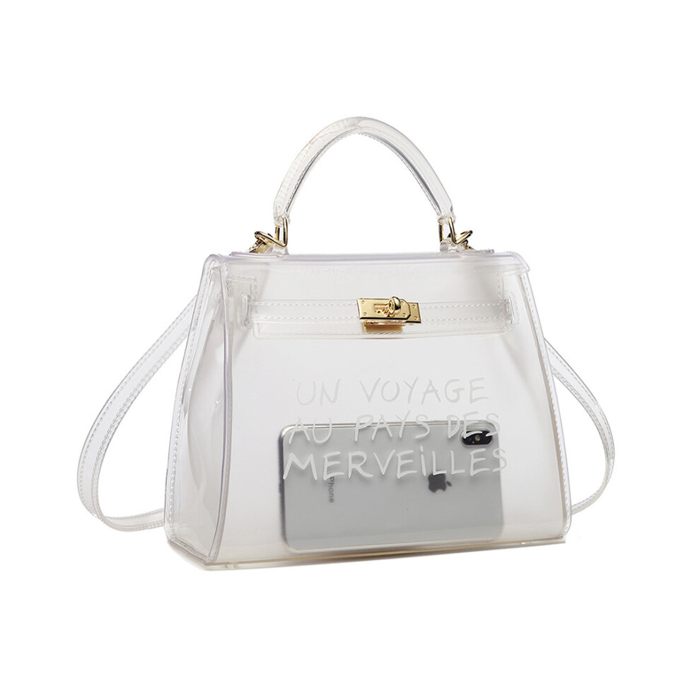 Un voyage cheap transparent bag