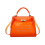 Miss Lulu (Orange) Miss Lulu 'Un Voyage Au Pays Des Merveilles' Vinyl Bag 2