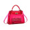 Miss Lulu (Red) Miss Lulu 'Un Voyage Au Pays Des Merveilles' Vinyl Bag 3