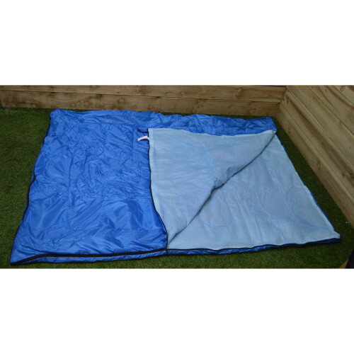 Kingfisher Double / 2 Person Camping Sleeping Bag with Zip & Stuff Sack
