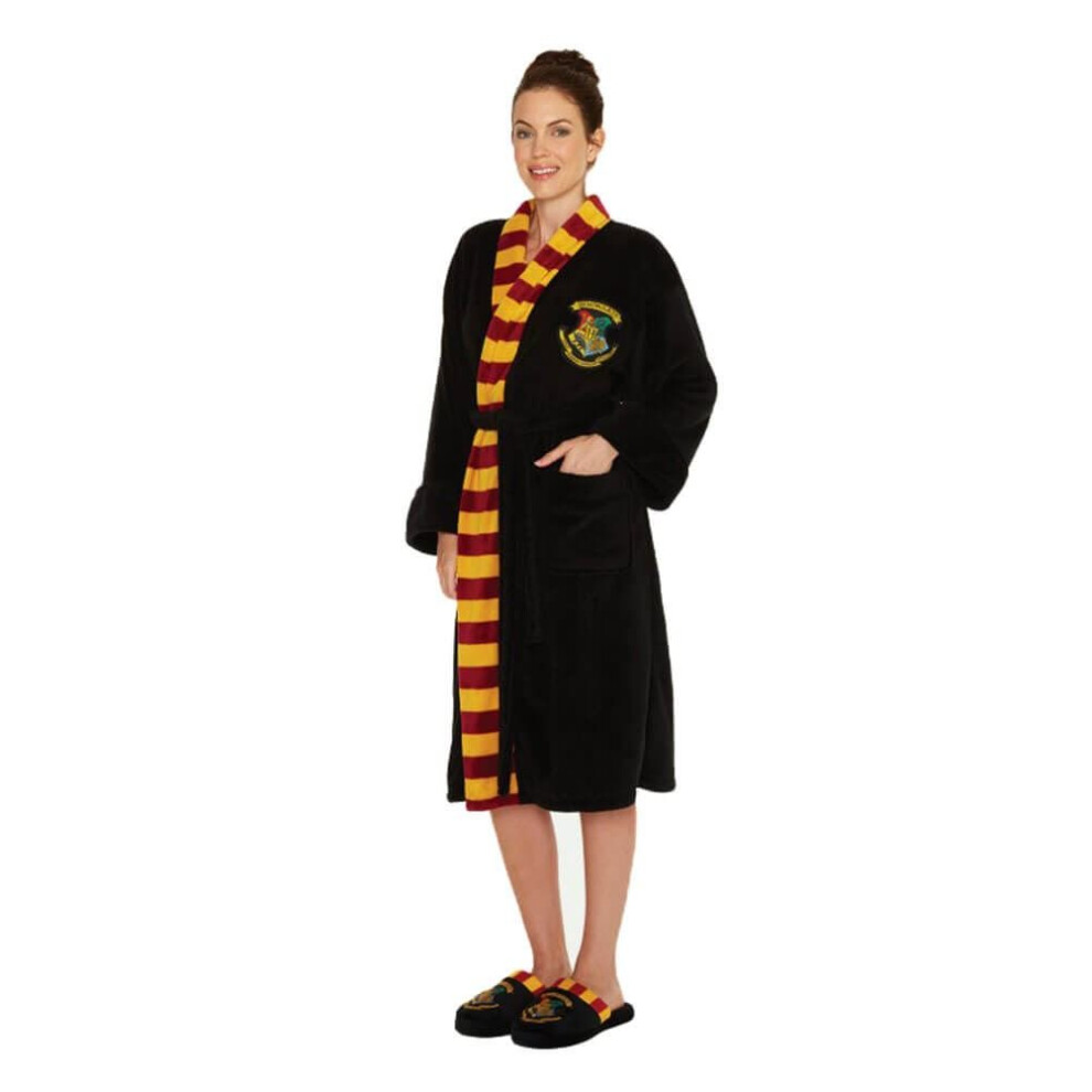 Women's Harry Potter Hogwarts Crest Adult Dressing Gown