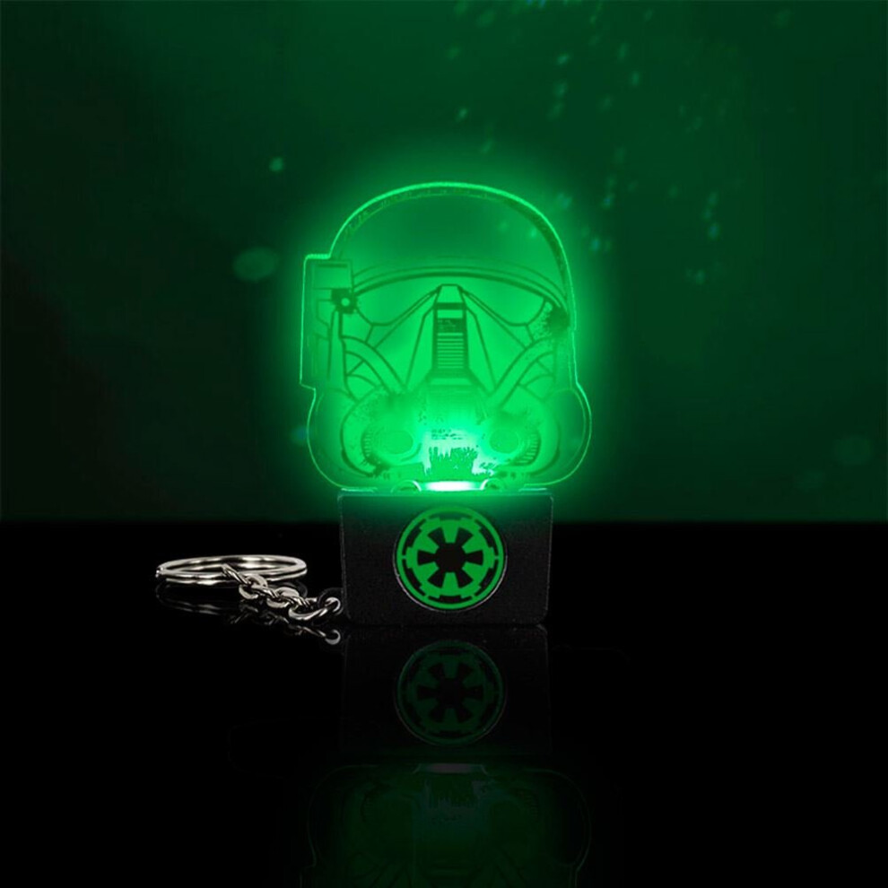 Star Wars Rogue One Death Trooper Keyring Light Black