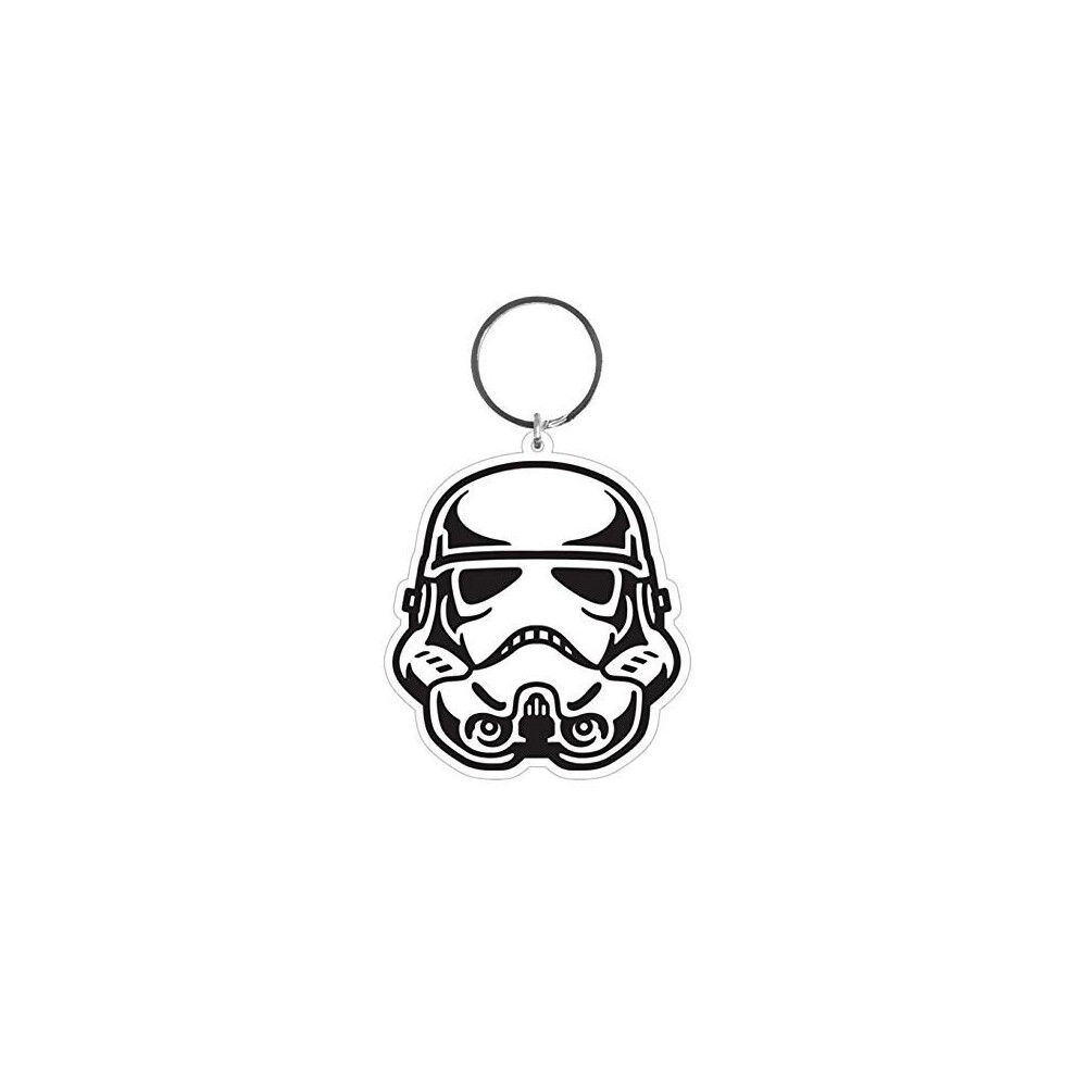 Star Wars Stormtrooper Helmet Rubber Keyring