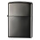 Zippo Zippo Ebony w/Logo Black Gloss Zippo Lighter 1