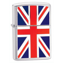 Union Jack Emblem Zippo Lighter