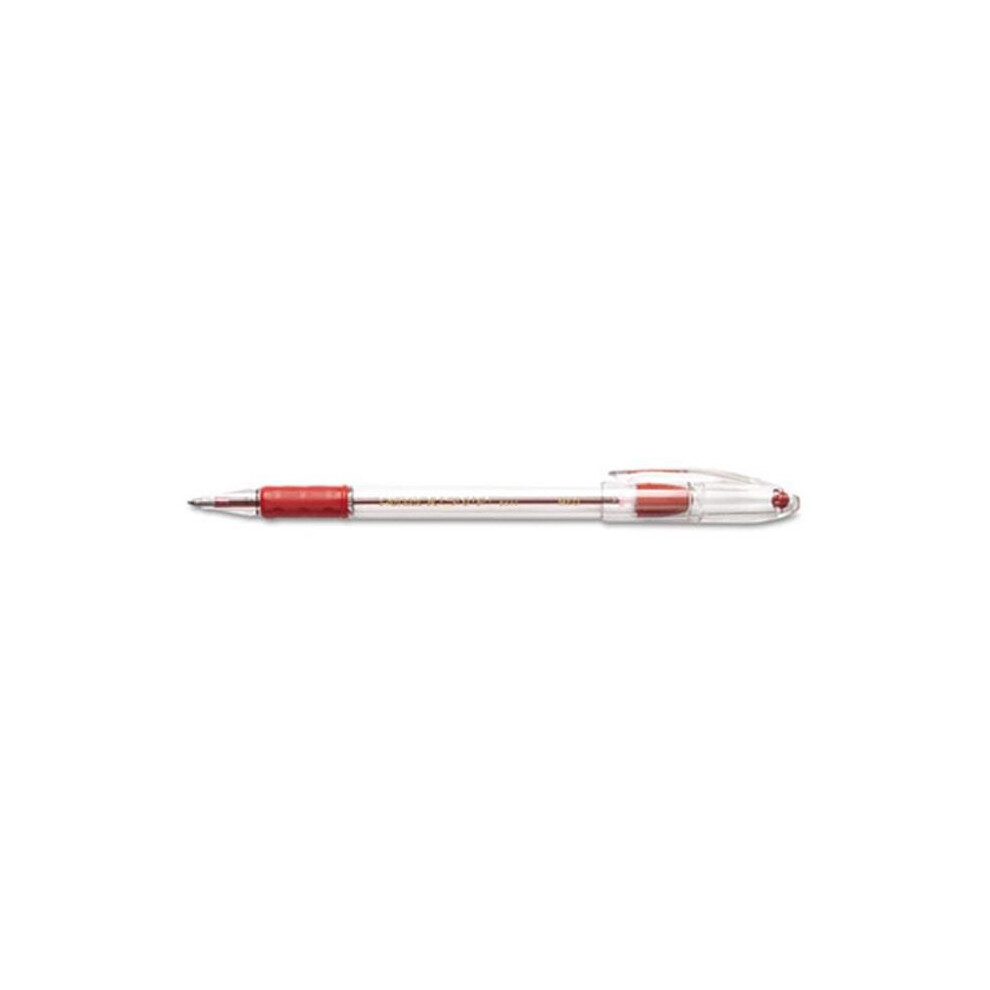 Pentel BK91B R.S.V.P. Ballpoint Stick Pen  Red Ink  Medium  Dozen