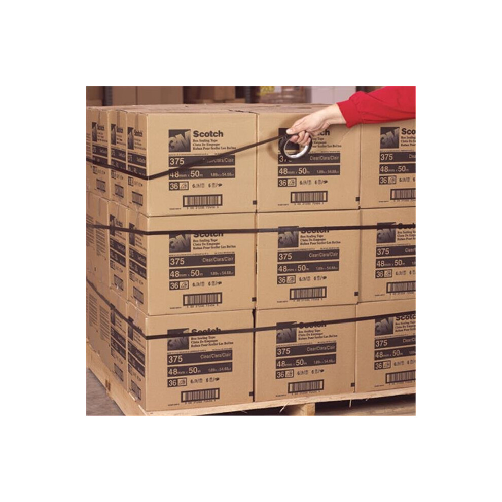 Box Partners T977197 1 In. X 60 Yds. Intertape- 197 Tensilized Poly Strapping Tape 841436056014