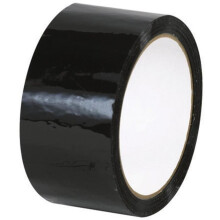 Box Partners T90122BK 2 in. x 55 yds. Black Carton Sealing Tape