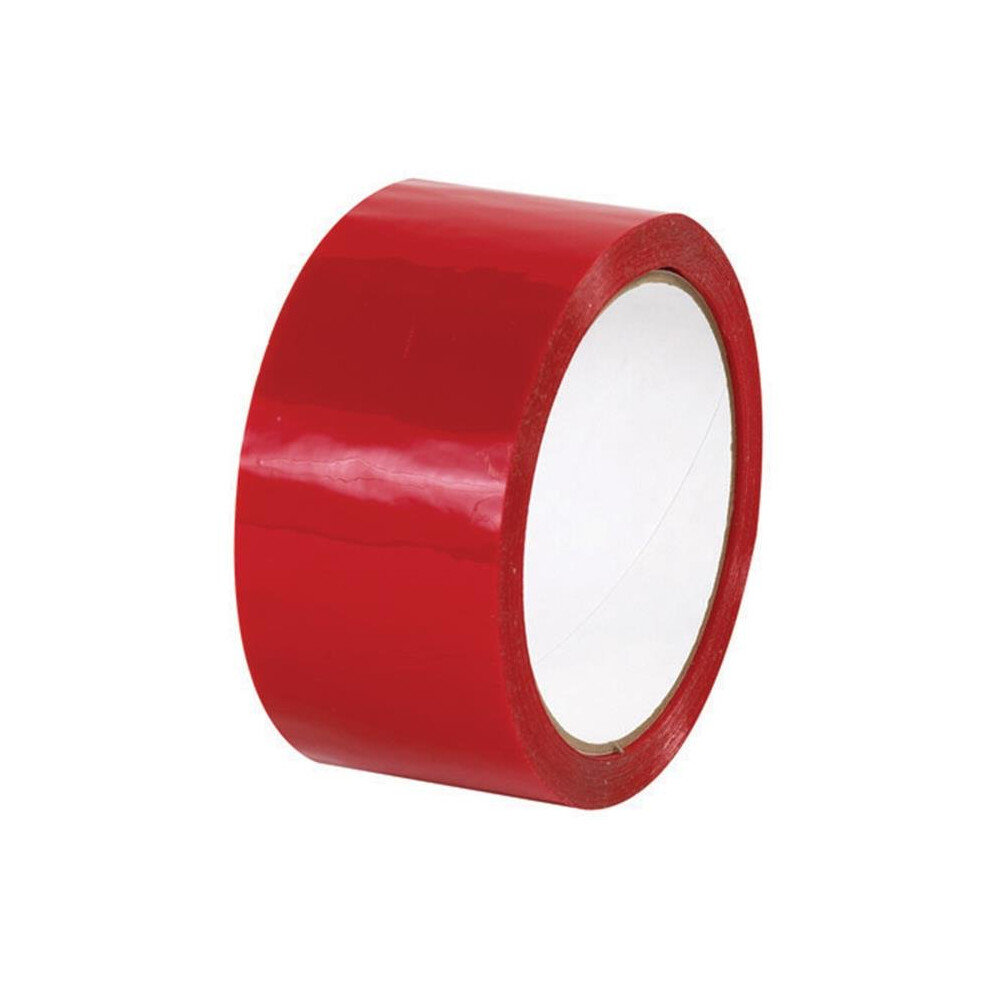 Box Partners T90122r 2 In. X 55 Yds. Red Carton Sealing Tape 841436054690