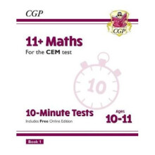 New 11+ CEM 10-Minute Tests: Maths - Ages 10-11 Book 1 (with Online Edition)