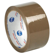 Tape Logic T90250T 2 in. x 110 yards Tan No.50 Natural Rubber Tape - Case of 36