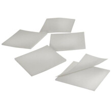 Tape Logic T95220 1 x 1 in. 0.0312 in. Thick Polyethylene Removable Double Sided Foam Squares, White - Roll of 648