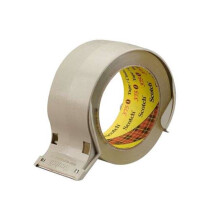 Scotch TD3MH320 Gray Economy Carton Sealing Tape Dispenser