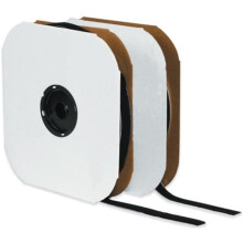 Tape Logic HLT114 1 in. x 75 ft. Black Loop Individual Tape Strips