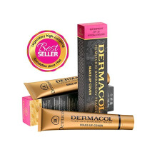 Dermacol - Matný makeup s plným krytím a SPF 30, voděodolný pro mastnou pleť, akné, 30g - Odtín 2