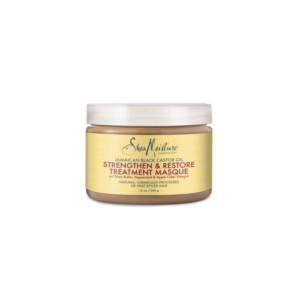 Shea Moisture Jamaican Black Castor Oil Grow & Restore Treatment Masque 340g