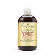 Shea Moisture Jamajski czarny olej rycynowy wzmacniający szampon do wzrostu i przywracania 13 uncji
