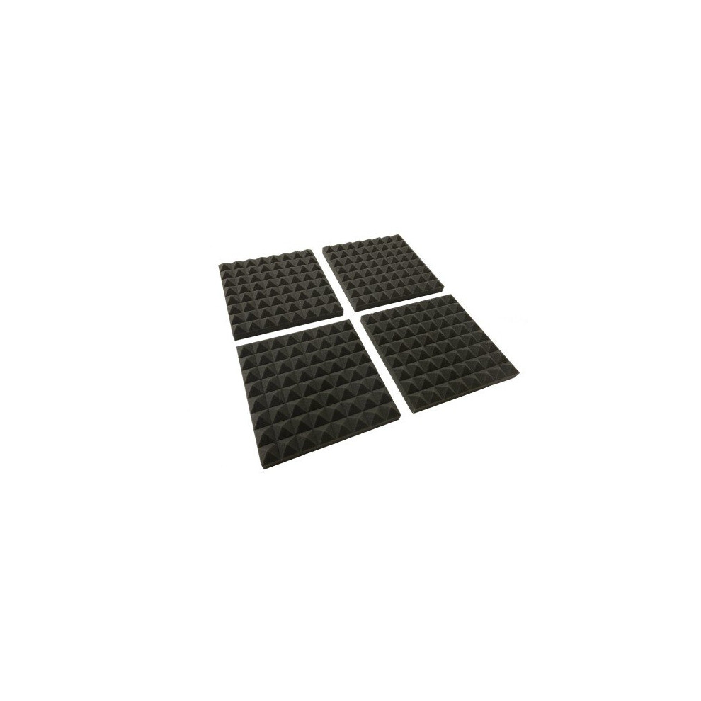 Advanced Acoustics Pyramid 12" Acoustic Studio Foam Tile Pack 5060345302837