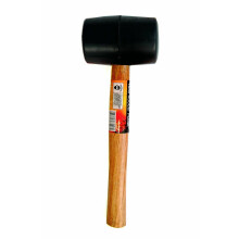 Blackspur HM207 16oz Rubber Mallet With Wooden Shaft