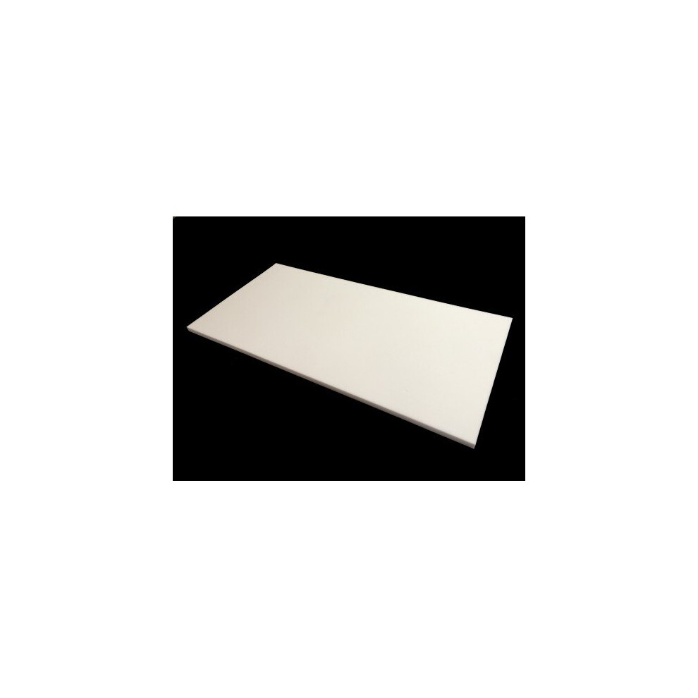 Advanced Acoustics Mel-Acoustic Slab 25Mm White Melamine Acoustic Foam Panel 600X1200 5060345302349