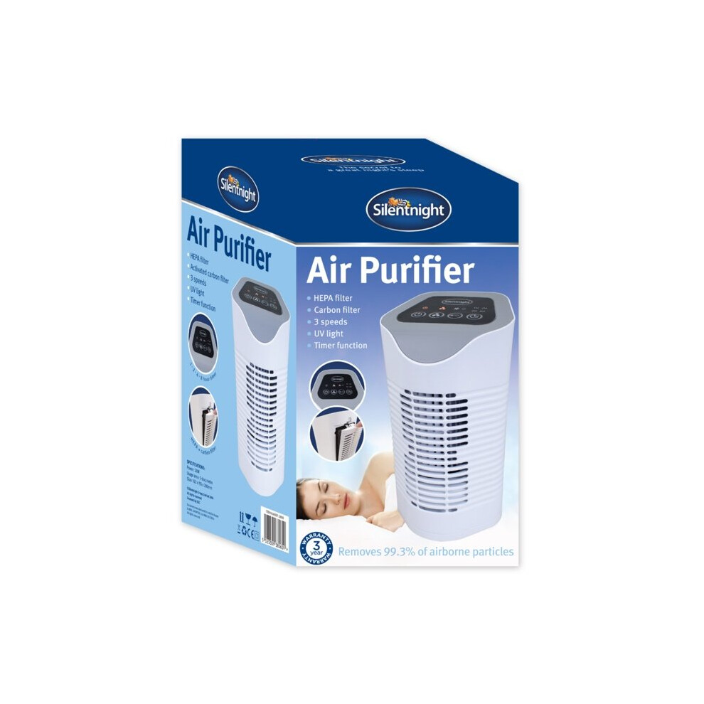 Silentnight Air Purifier White