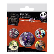 The Nightmare Before Christmas Badge Pack