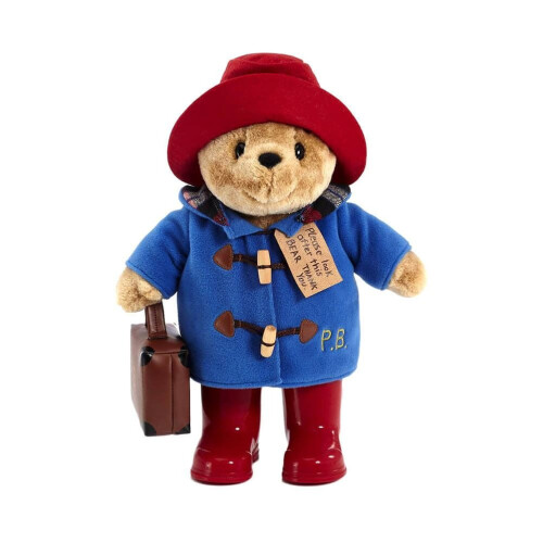 Paddington Bear Classic Paddington Bear Plush Toy with Boots and Suitcase