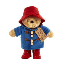 Classic Paddington Bear Plush Toy with Boots
