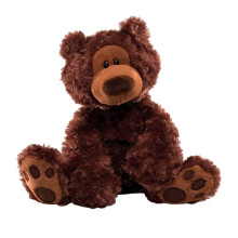 GUND Philbin Teddybeer Pluche Chocolade Bruin 12""